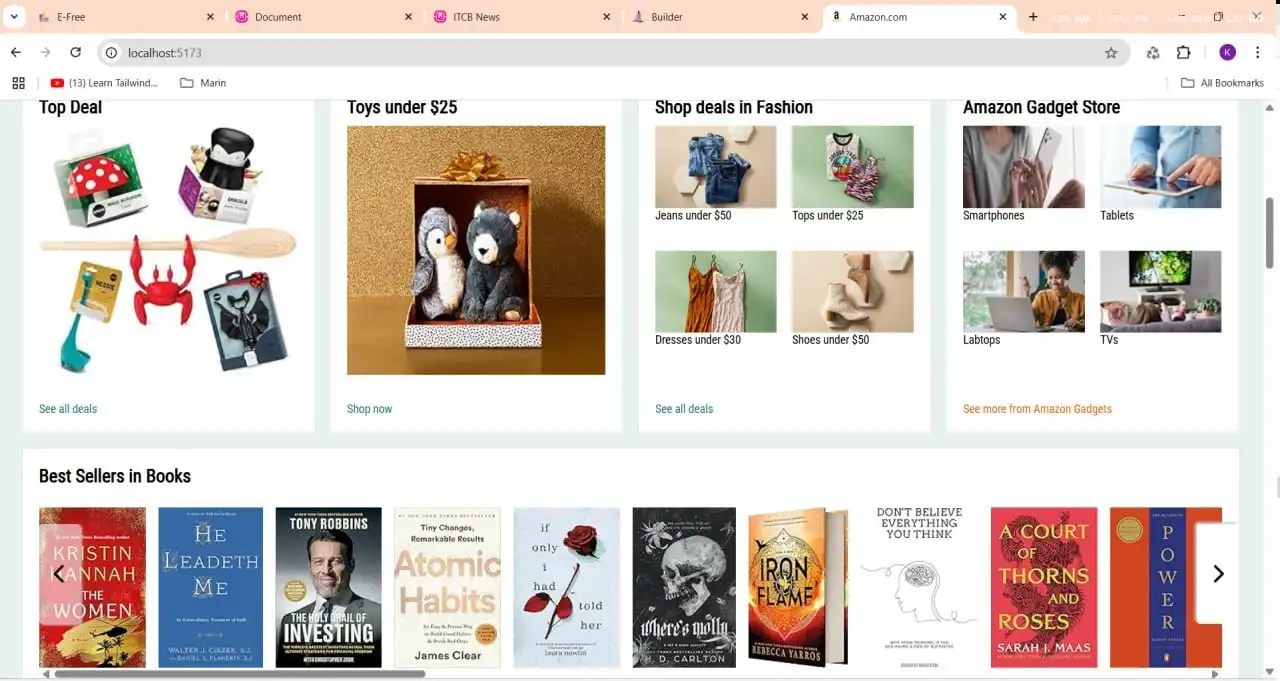 E-commerce web application