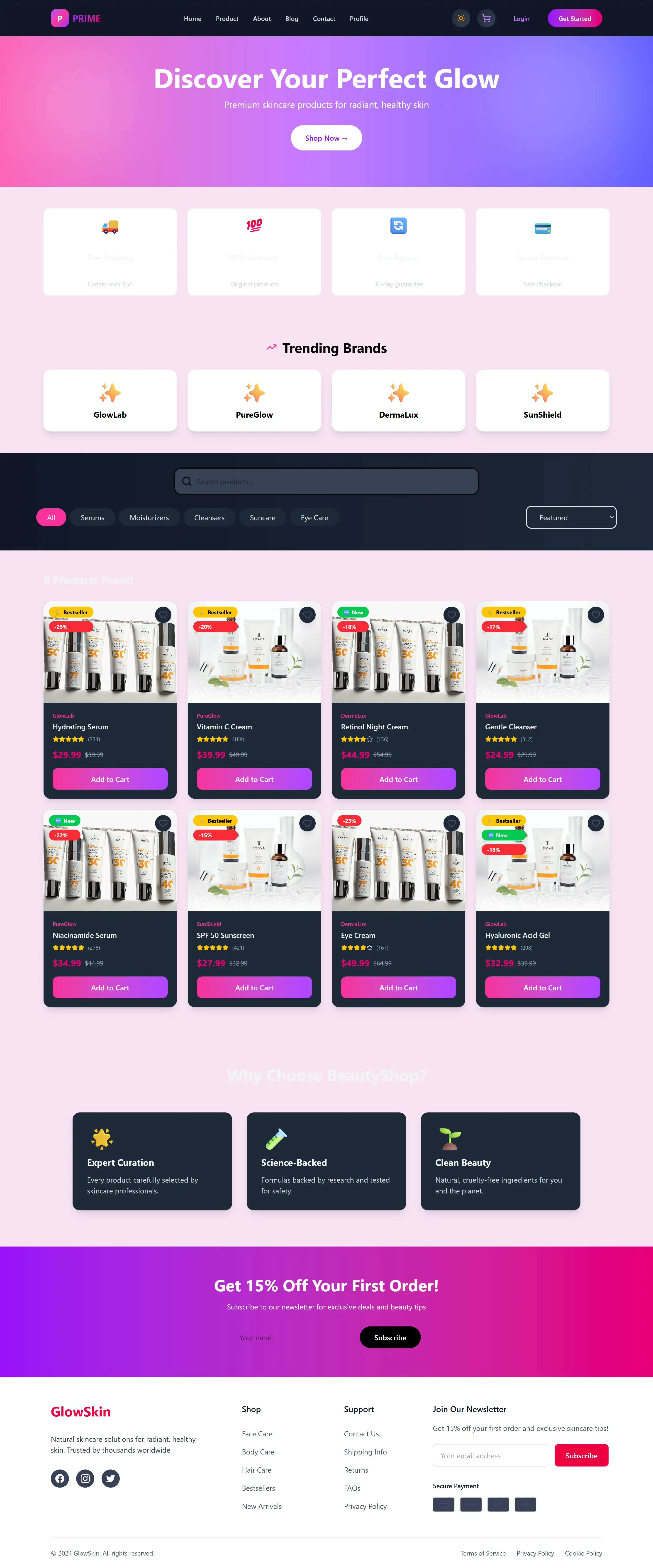 Prime Real Estate Website