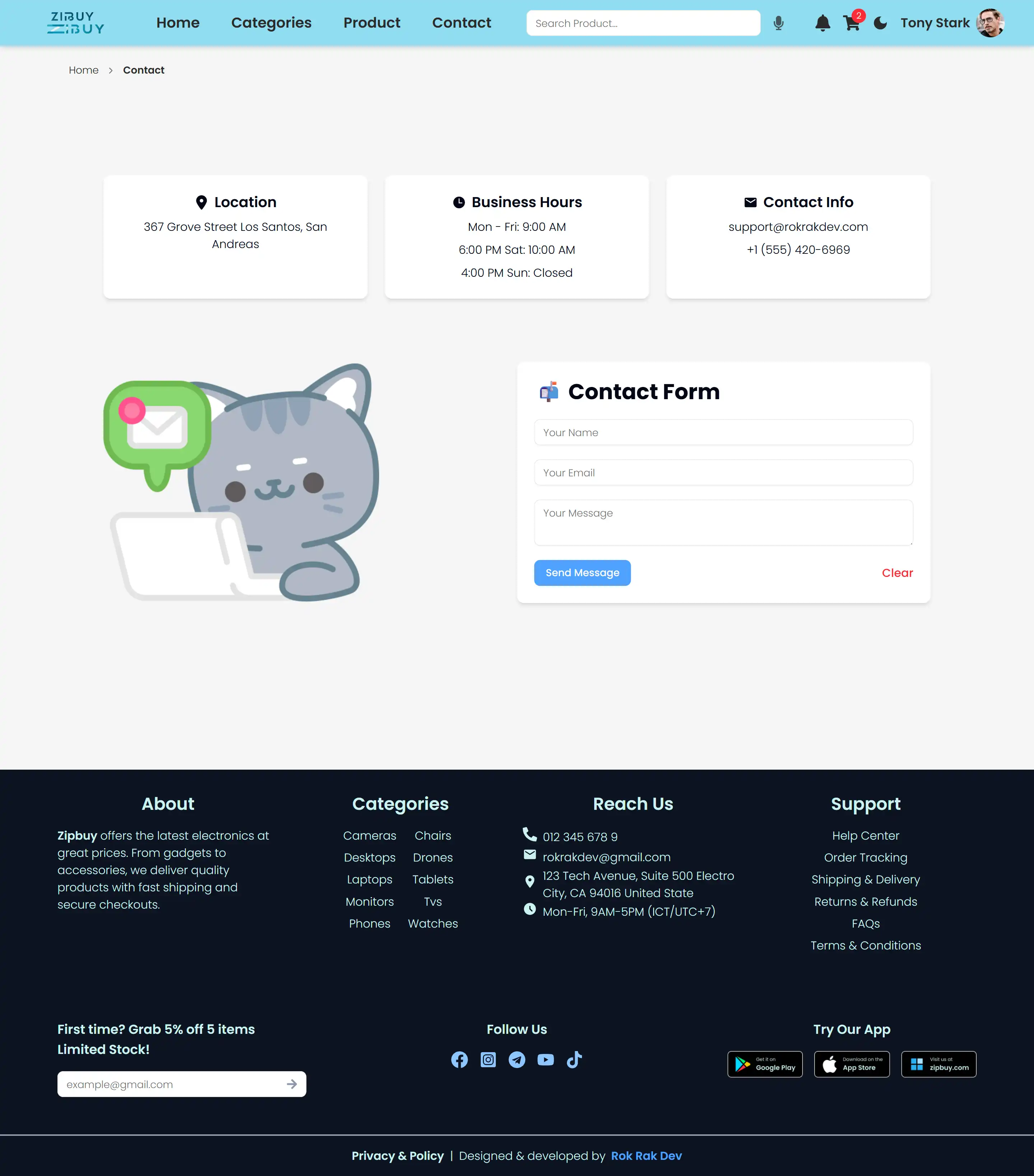 ZipBuy E-Commerce Platform